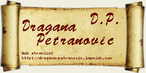 Dragana Petranović vizit kartica
